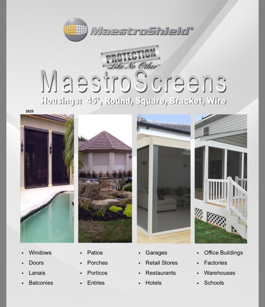 MaestroShield Motorized Screens